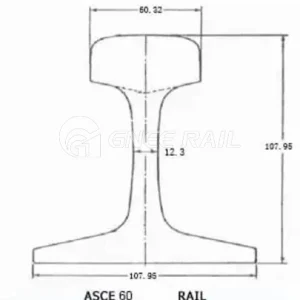 ASCE Rail Drawing