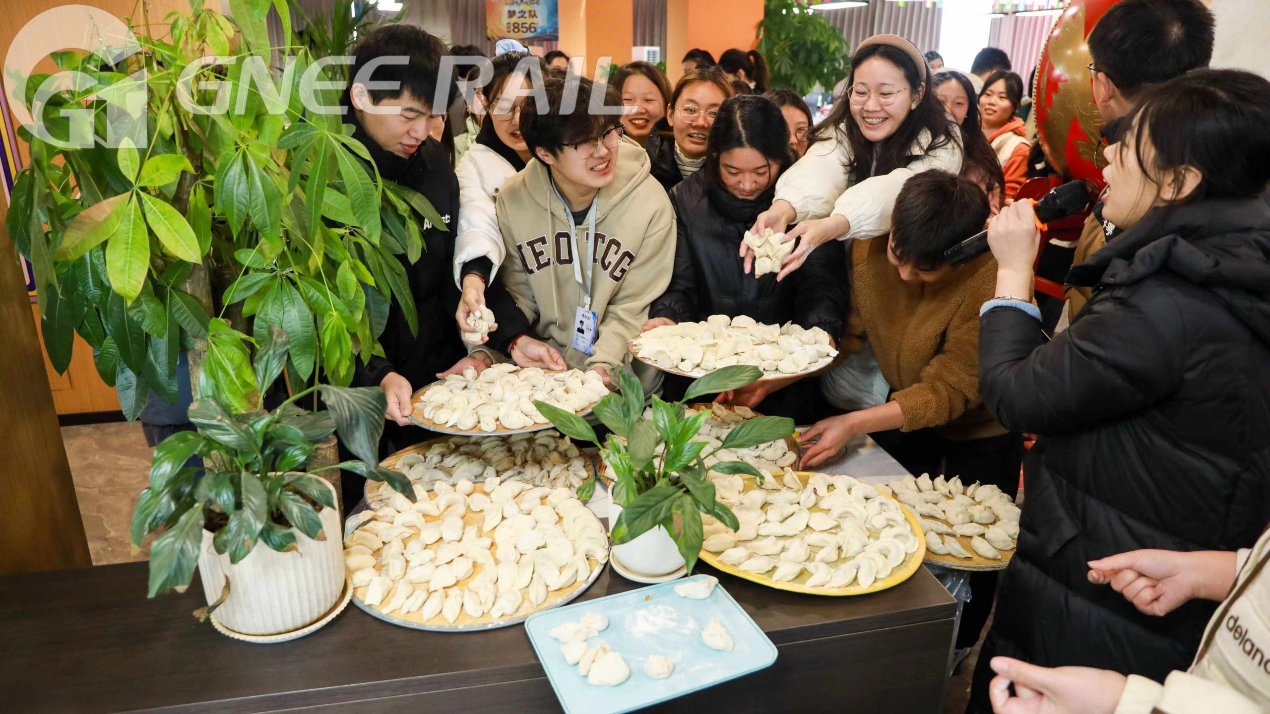 GNEE Group Hosts Dumpling Making Event for Winter Solstice