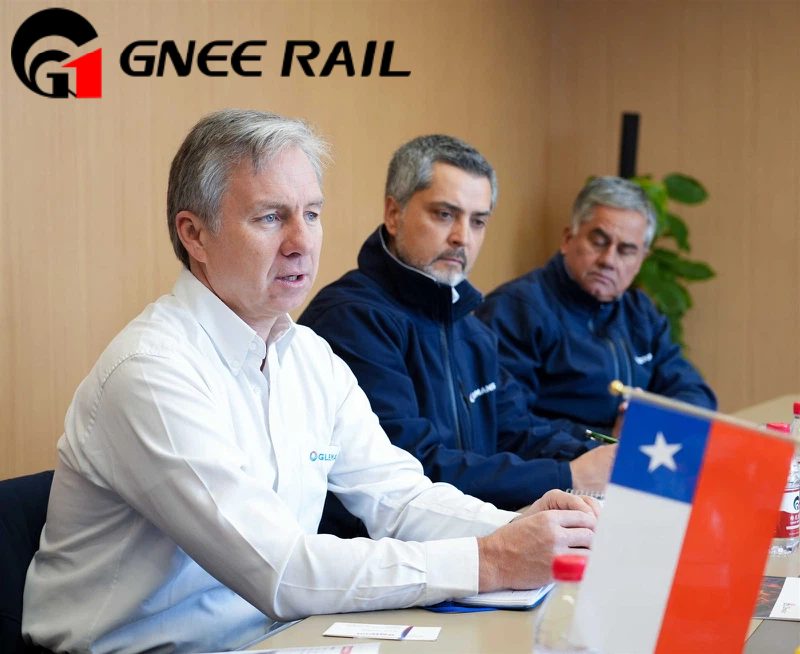 Chilean Clients Visit GNEE Group for Railway Project