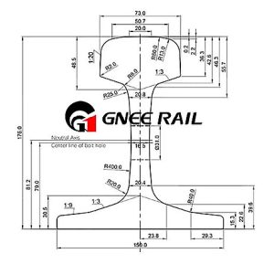 EN 49E2 Rail Profile EN 49E2 Rail Profile