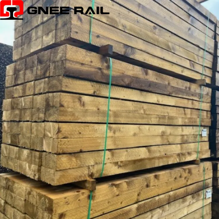 Wooden Sleeper for Bridge