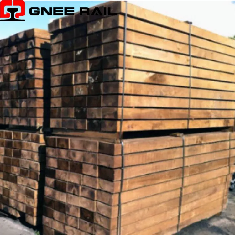 Wood Sleeper for Railway