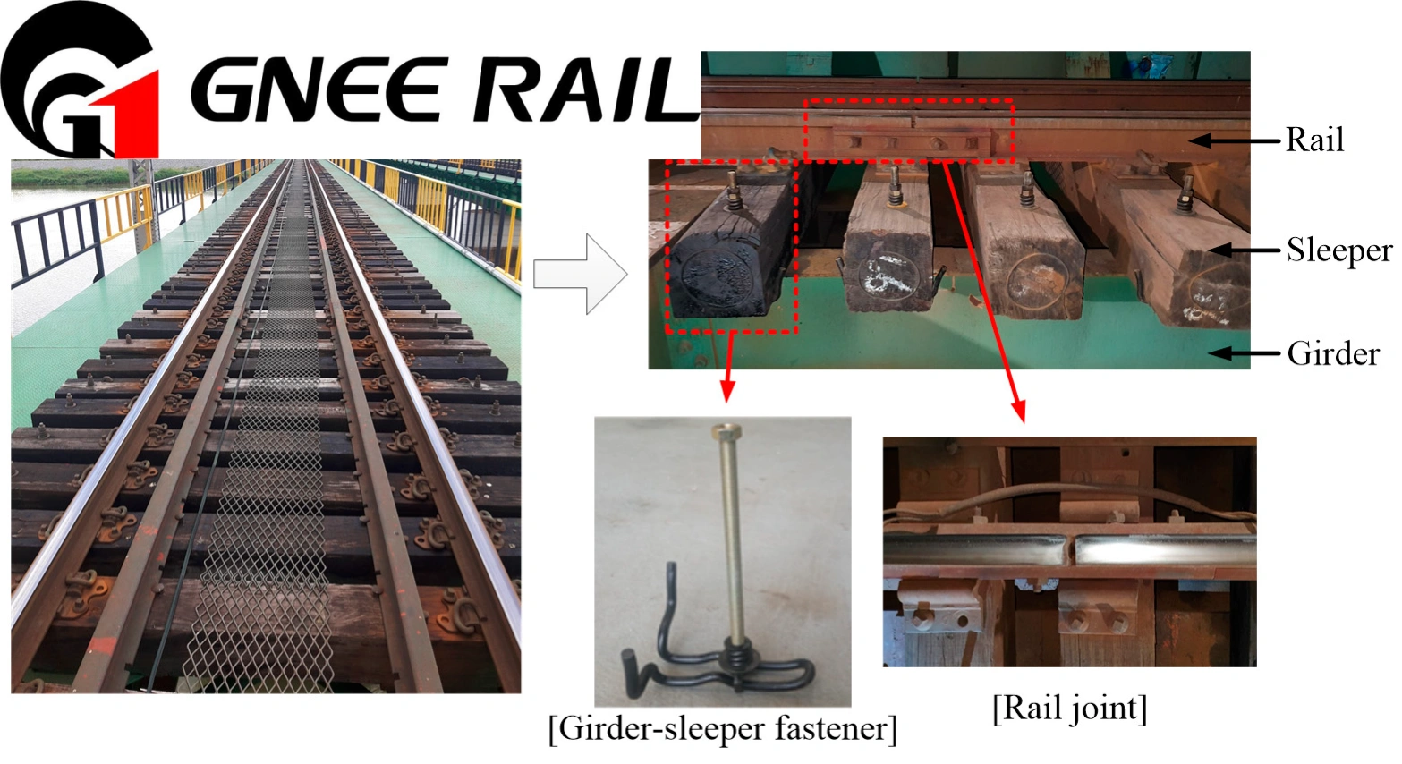 Wooden Sleeper for Bridge