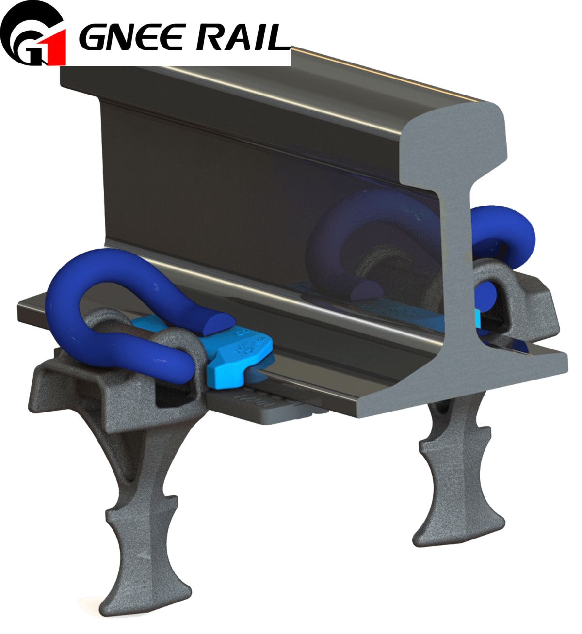 E-clip Fastening System for Railway