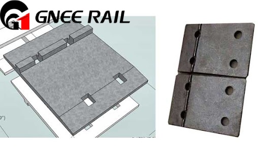 Single Shoulder Tie Plate for Railway