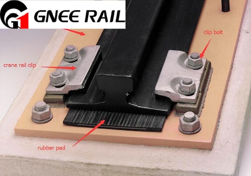 European Standard A75 Crane Rail - railway fasteners