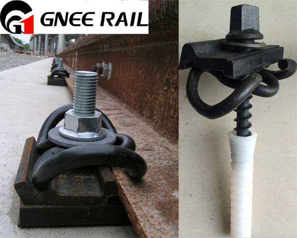 Anti Theft Elastic Rail Clips