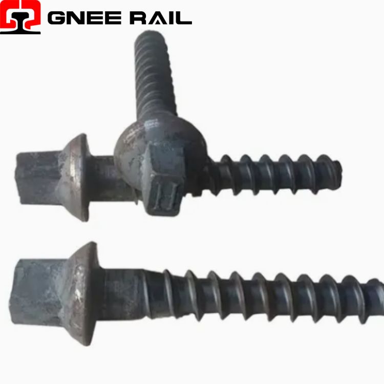 Screw spikes for Rail Fasteners