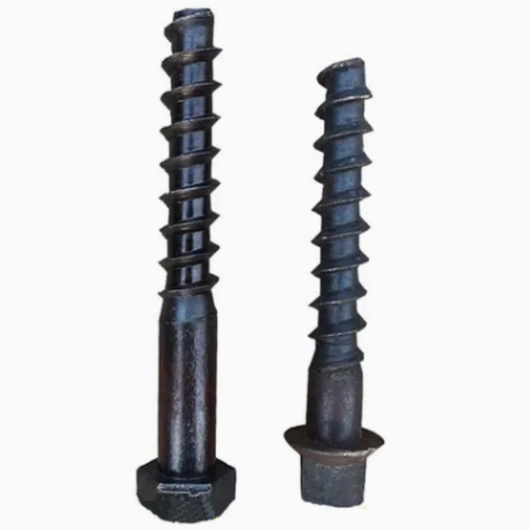 Screw spikes for Rail Fasteners