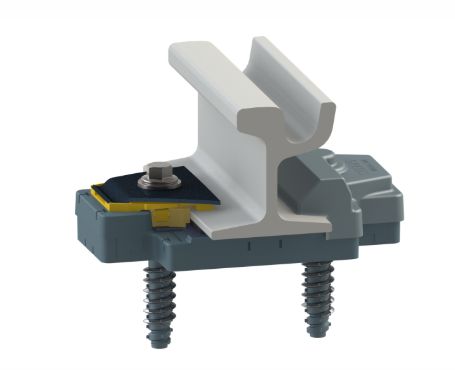 Nabla Rail Clamp fastening System