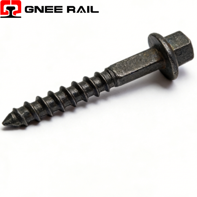 Ss8 Railway Screw Spike for Rail Fastening